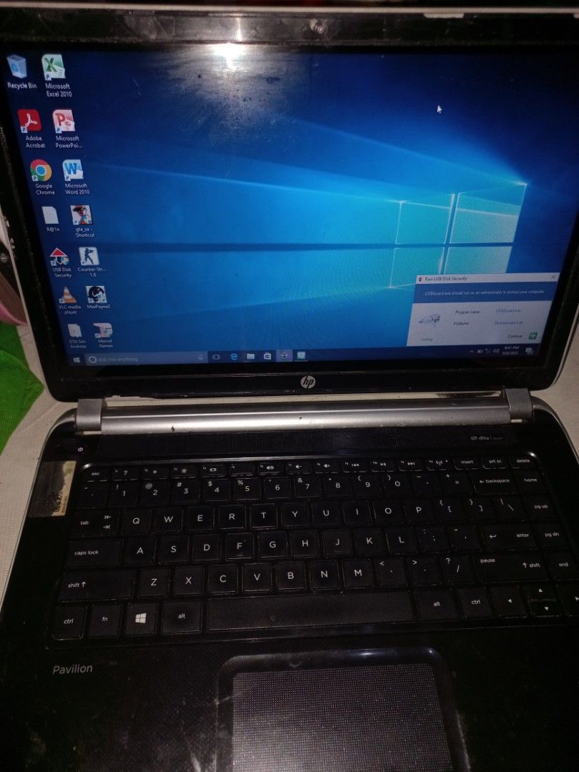 (Rush) Hp TS Semi gaming Laptop (Category: Laptops & Notebooks) located in Malolos. Submitted by marky.marky1 (Listing ID 1391848878, Image 1). Description: Selling HP Pavilion TS 14inch Laptop (RUSH) Intel Core i5, 1.60Ghz (4cpus) 4GB Memory Intel HD graphics up to 1gb shared 500GB HDD Windows 10 Home(activated) 14inches Led Wide Orig Charger Battery up to 3hrs long last Good for office work, wfh, editing, at pang online class minor issue: may w