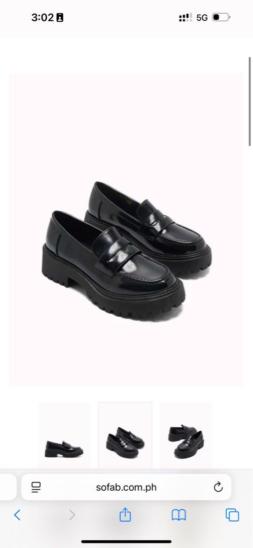 So Fab Melinda Platform Loafers (Category: Loafers) located in Taguig. Submitted by tepops (Listing ID 1391809408, Image 1). Description: Worn once! Size 38.