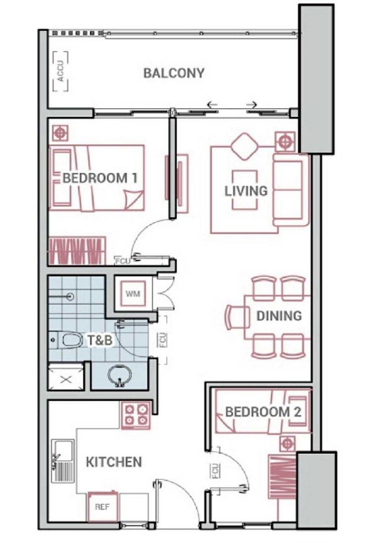 The Erin Heights 2BR UNIT OCTOBER 2027 (Category: Apartments & Condos) located in Manila. Submitted by galaxyph (Listing ID 1391900834, Image 2). Description: FOR SALE❗️ 58.50 SQM 2-BEDROOM with Balcony FACING MORNING SUN & ANTIPOLO MOUNTAINS Turn over: OCT 2027 2BR UNIT w/ BALCONY + PARKING Direct to Owner .
