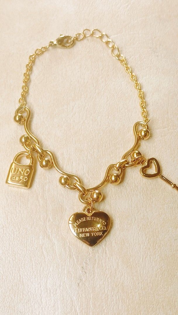 Tiffany & co. Bracelet from japan (Category: Luxury Accessories) located in Manila. Submitted by osaze_27japanbags (Listing ID 1391741010, Image 3). Description: Tiffany & co. bracelet from japan no flaws with stamp with gift box size adjustable.