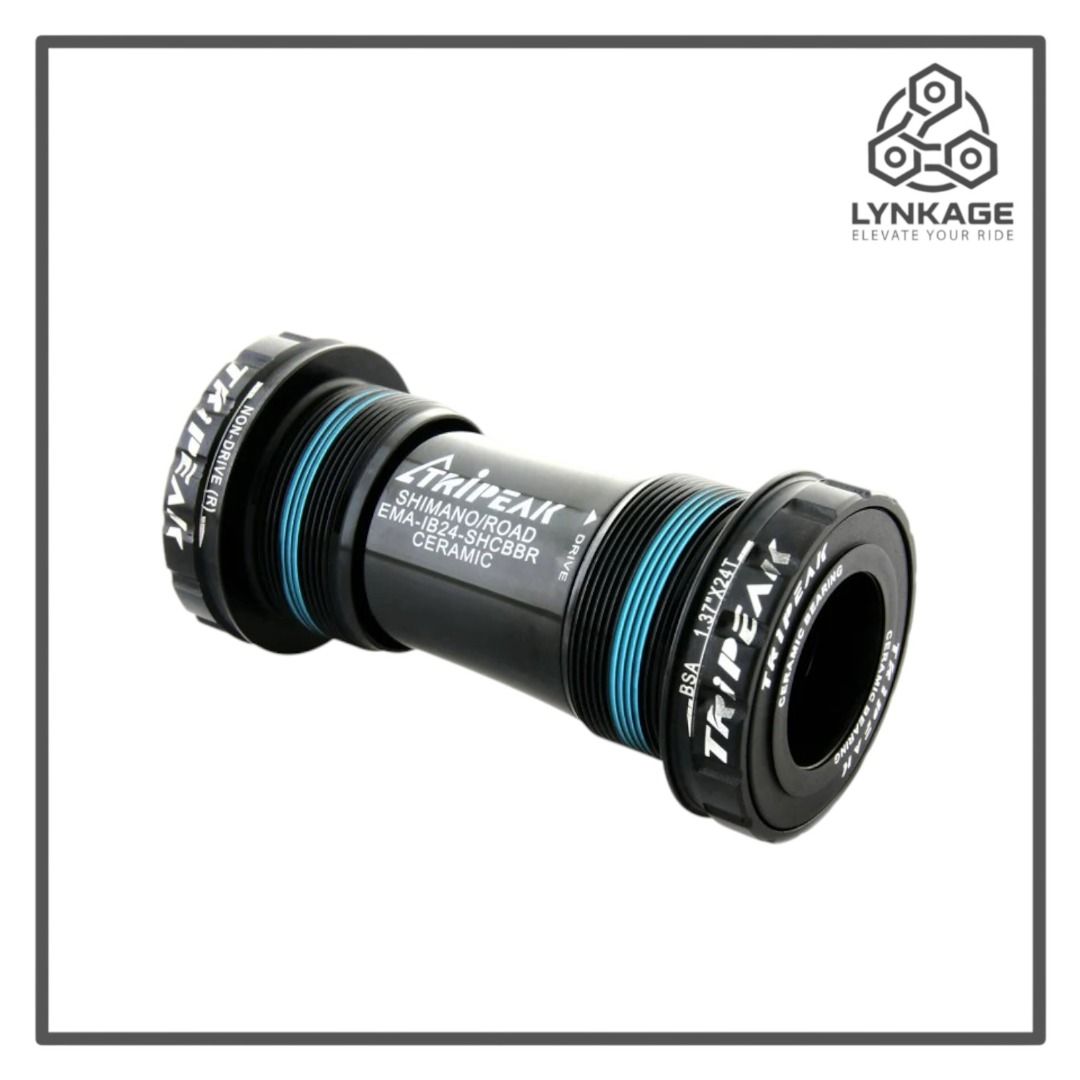 Shimano — Tripeak BSA Threaded Bottom Bracket for Shimano / SRAM / 30mm Cranks — accessories