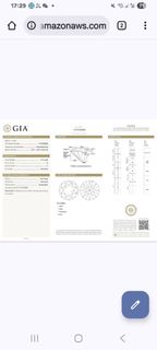 18K White Gold 1.01 Carat Diamond Ring with GIA Certificate Copy 19 Size, G Color, I1 Clarity, EX Cut, VG Polish, EX Symmetry64201446356354110
