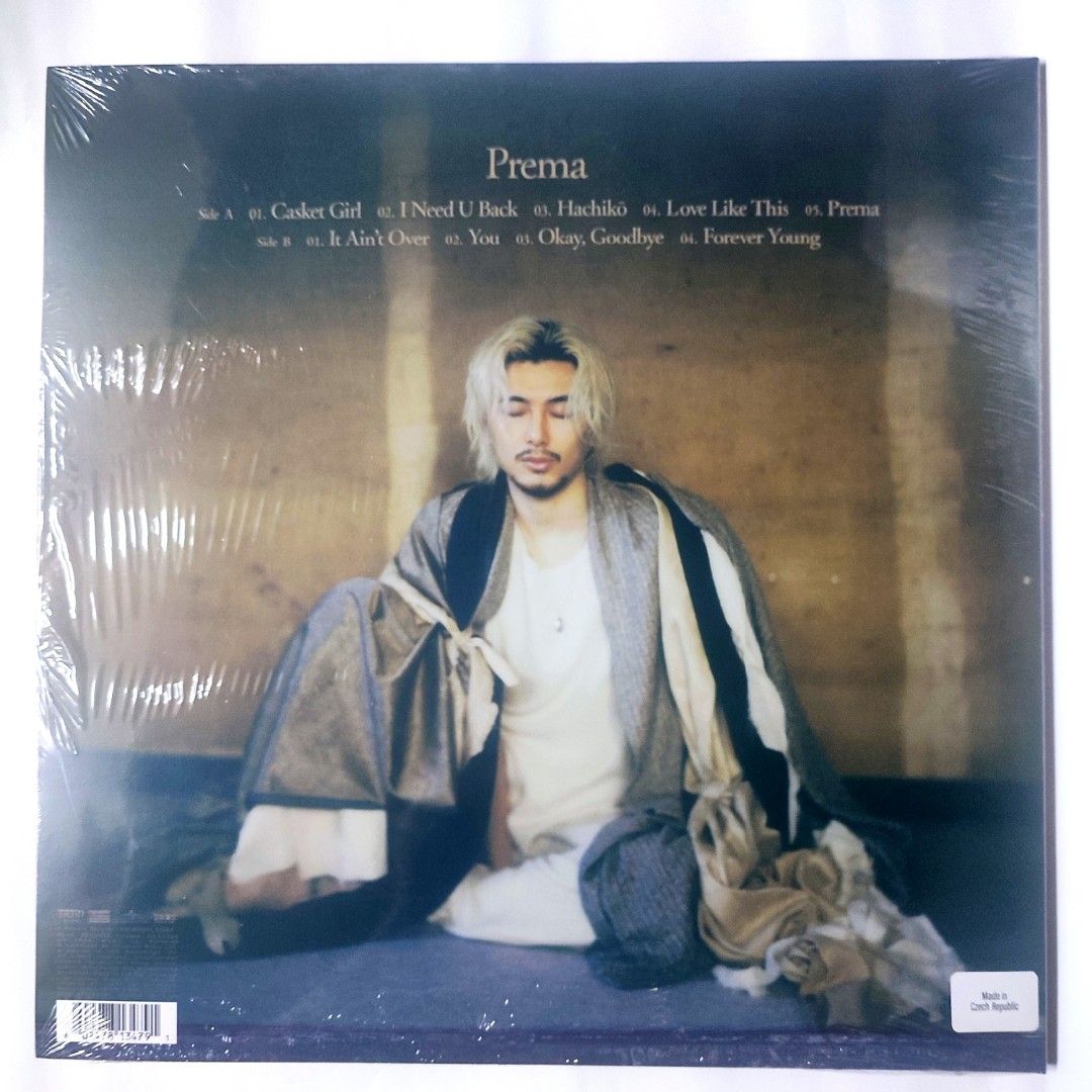 ★新品 KAZE FUJII 藤井風 / PREMA (LP) 藤井風 Fujii Kaze - Prema