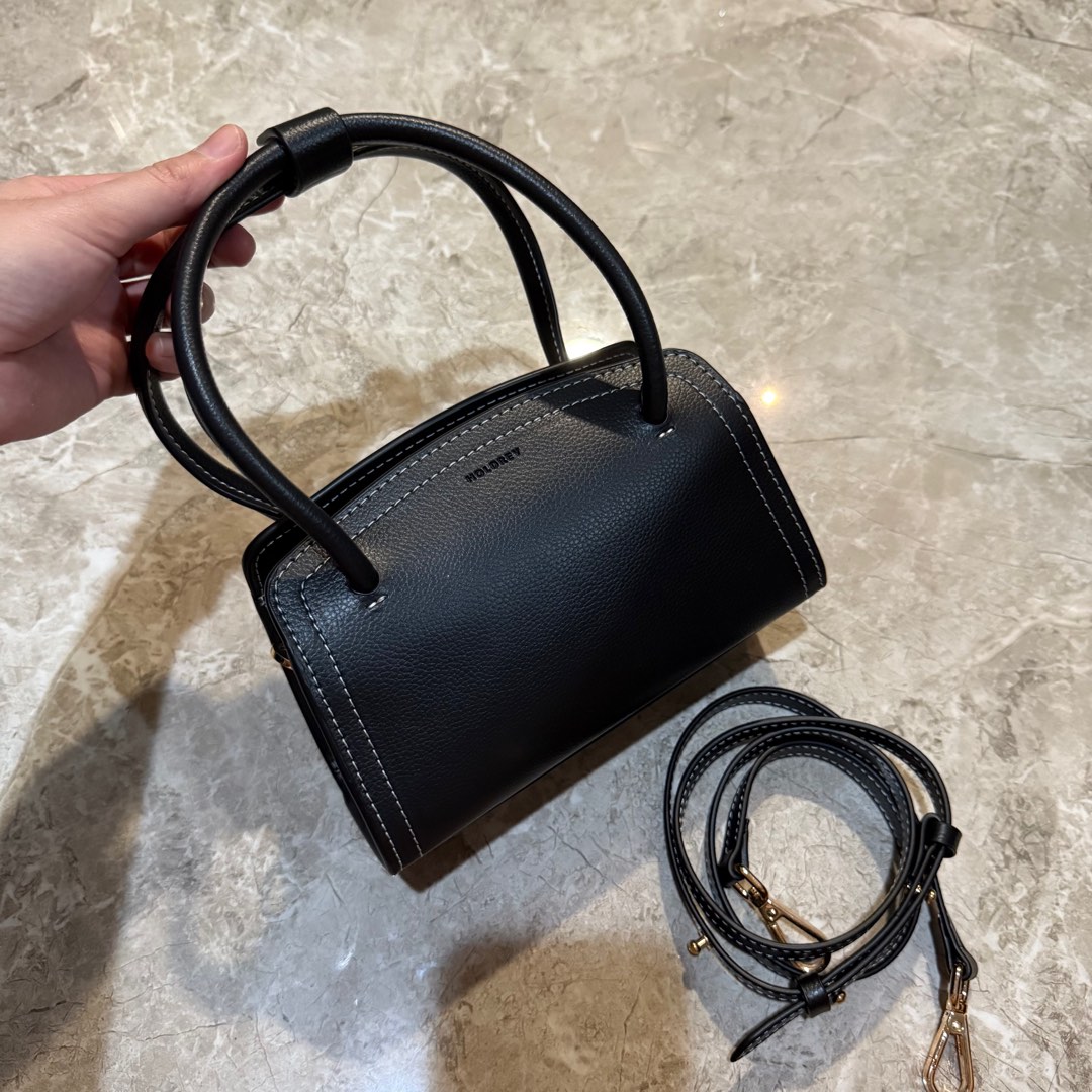 [ NEW, MASIH BARU ] TAS HOLDREY - POUND MINI BAG warna Black Contrast ...