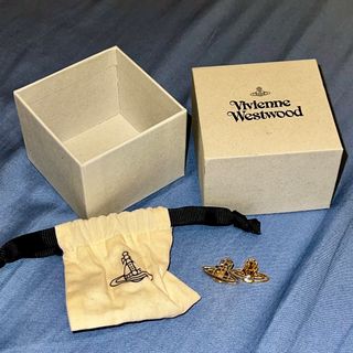 名牌 Vivienne Westwood 金色土星耳環64195201962371110