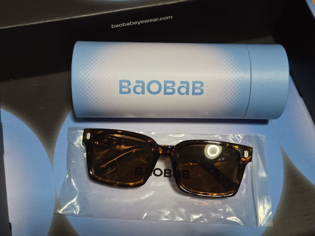 Baobab Sunglasses - Webb Peggy Ross (Category: Sunglasses & Eyewear) located in Mandaluyong City. Submitted by 13amethyst (Listing ID 1392081516, Image 3). Description: complete inclusions: - sunglasses - accessory holder - microfiber dust cloth variants available in photo sequence (2-7) - ROSS in Classic Tort - WEBB in Classic Tort - MALLORY in Rich Black (SOLD) - PEGGY in Rich Black - BENNETT in Rich Black (SOLD) - LETO in Stone (Metallic Gray)