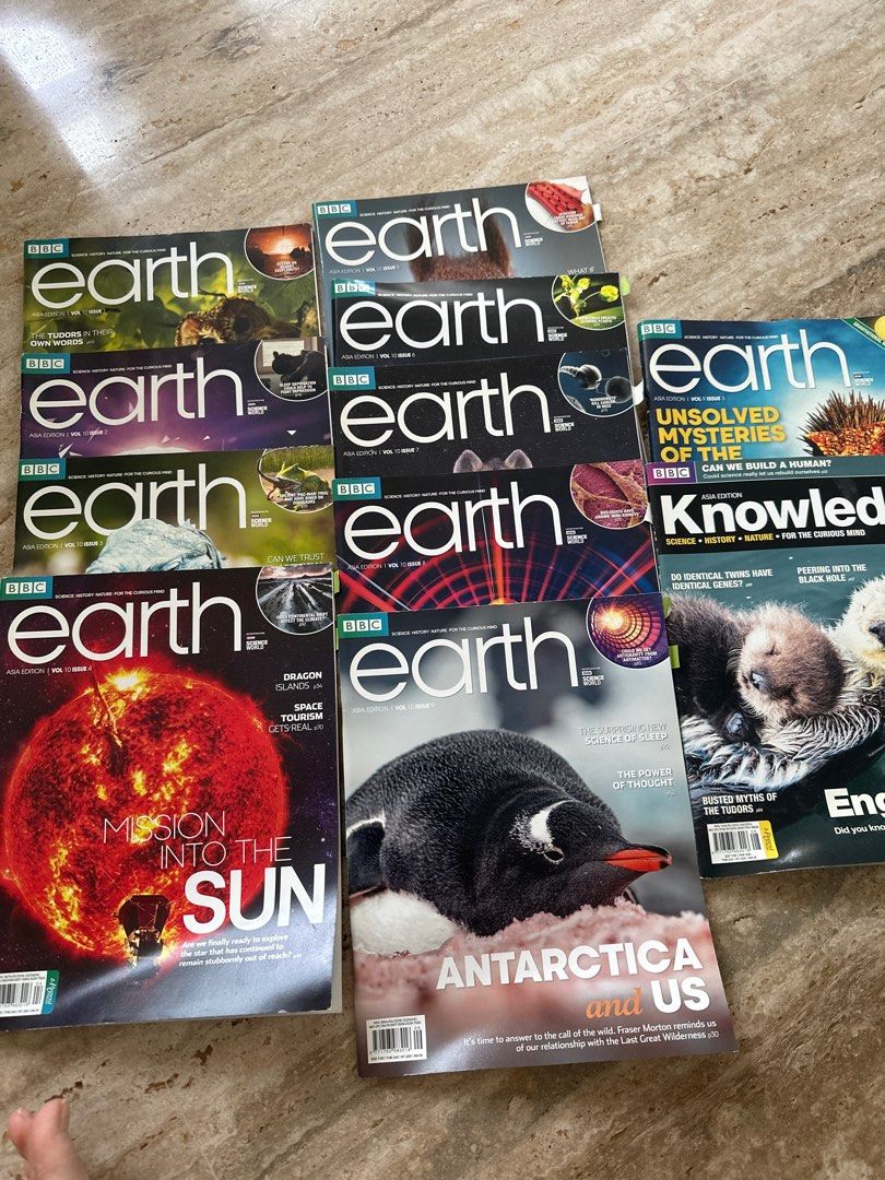 BBC Earth Magazines - Assorted Issues, Hobbies & Toys, Books ...
