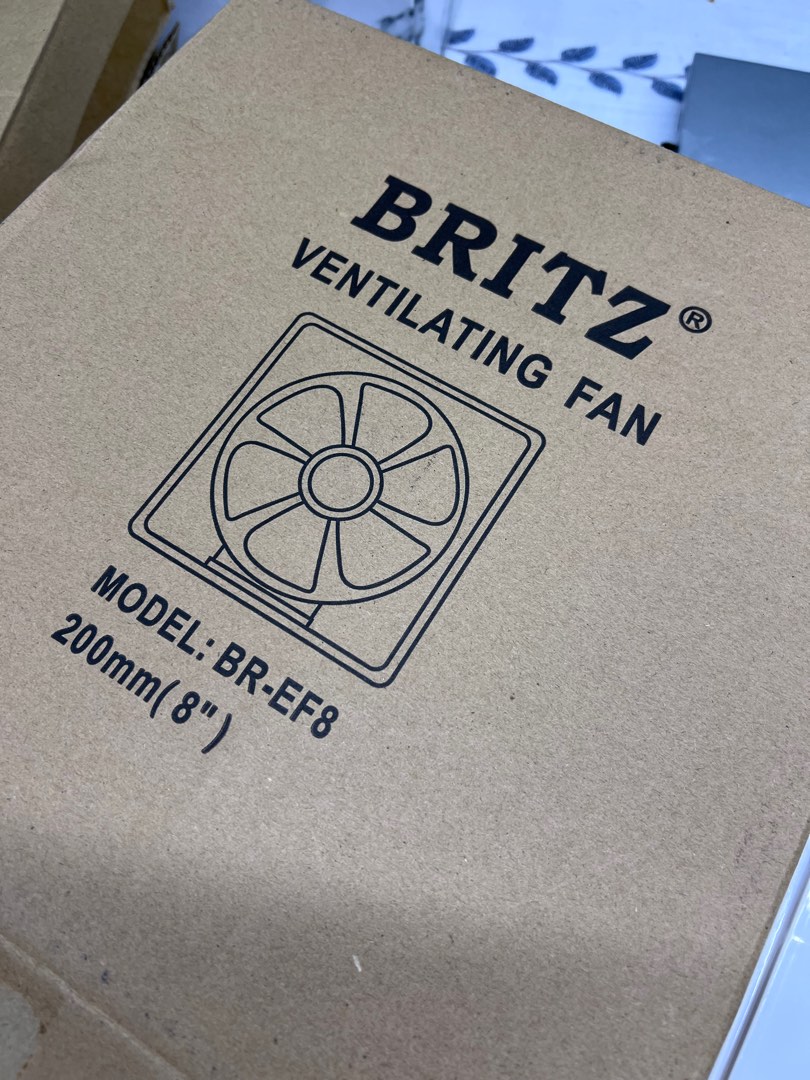 Britz Ventilating Fan BR-EF8 200mm (8
