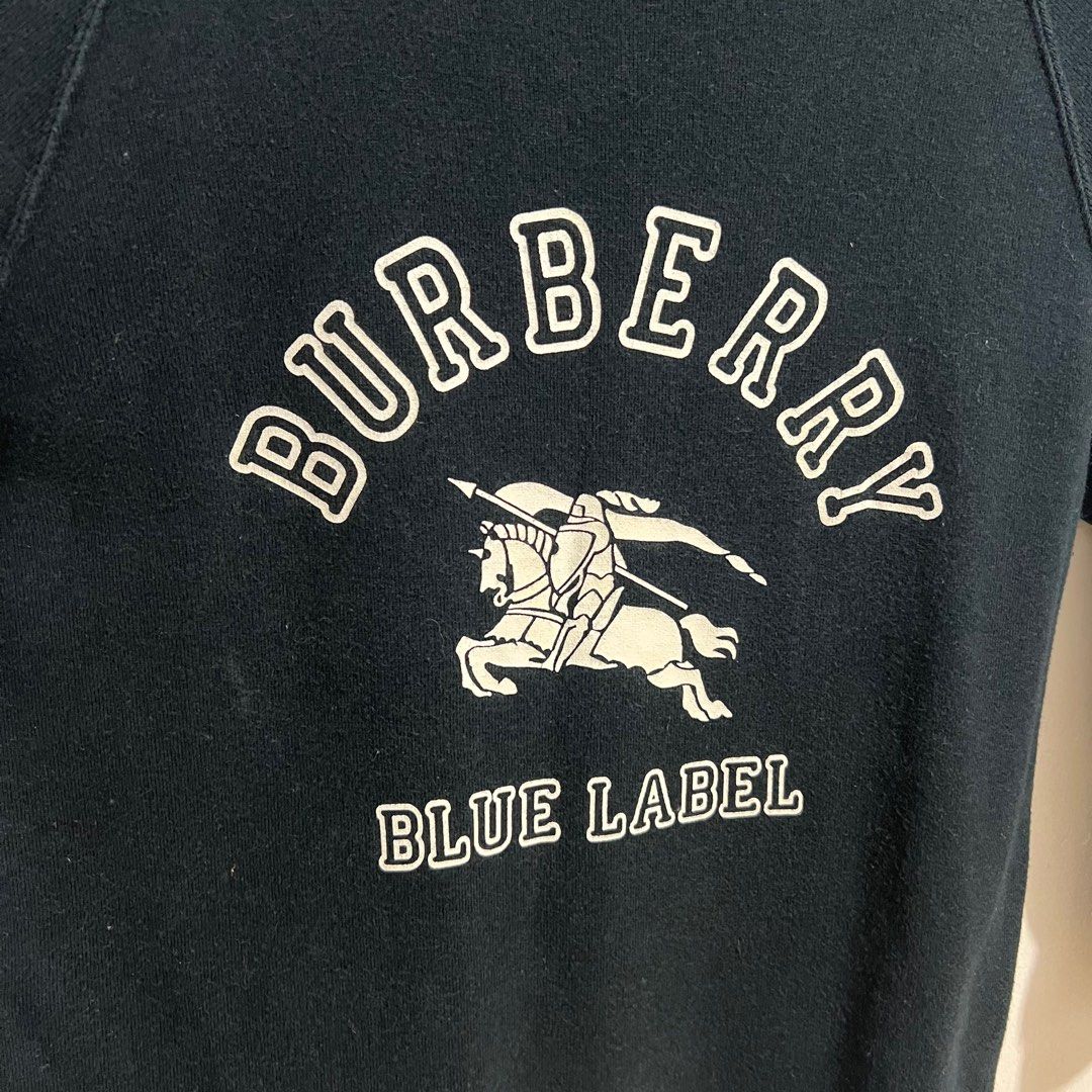 Burberry Blue Label Kids Sweatshirt (Category: Babies & Kids Fashion) located in Las Pinas. Submitted by obsessorizeph (Listing ID 1392083830, Image 3). Description: Preowned Kids Sweatshirt Brand: BURBERRY LONDON Color: Navy Blue Size: Bust 32” | Length 20.5” Location: Las Piñas City, Metro Manila Mode of Payment: GCash, BDO or BPI ₱900.