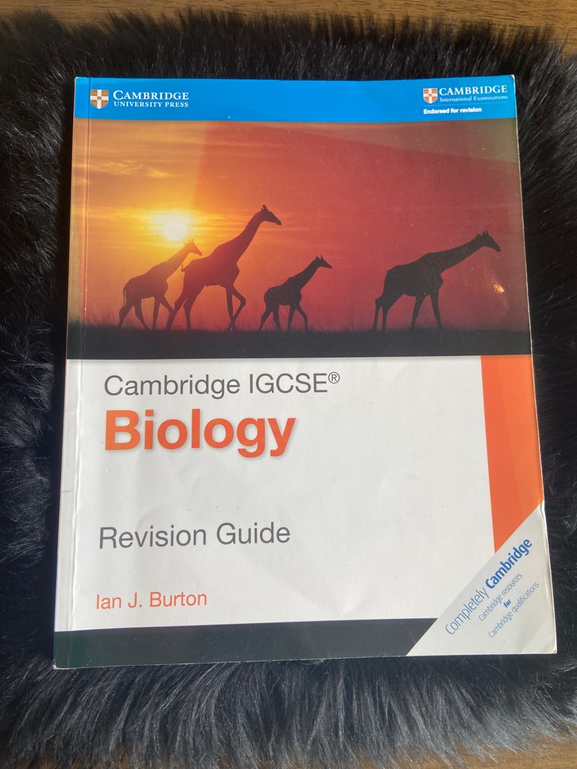 CAMBRIDGE IGCSE BIOLOGY Revision Guide (Cambridge University Press ...