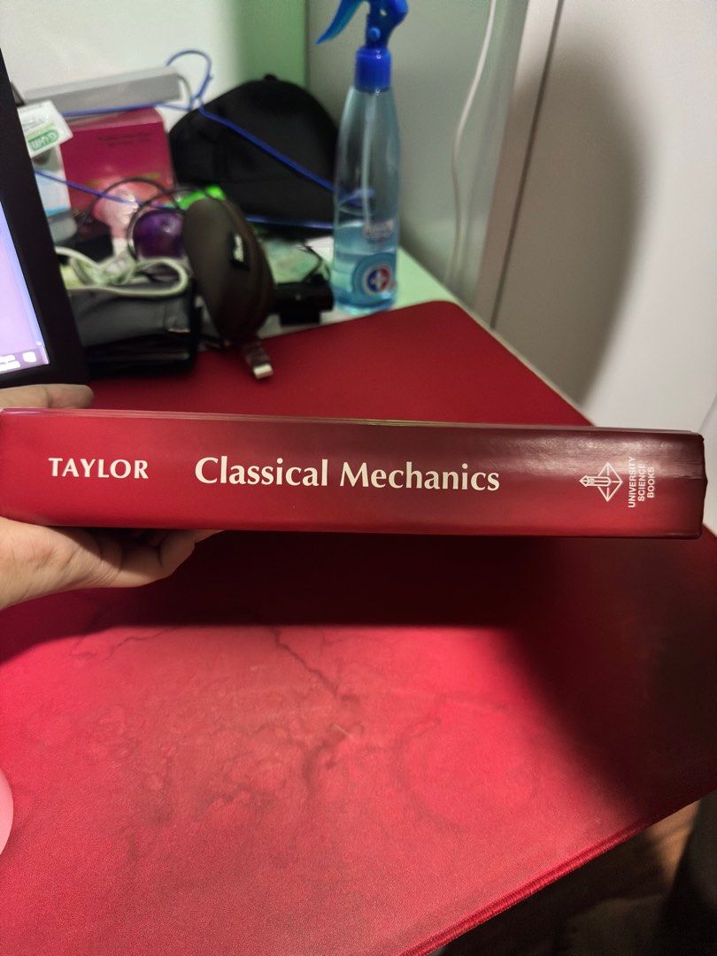 Classical Mechanics Hardcover / Hardbound John R. Taylor (Category: Storybooks) located in Manila. Submitted by toperoni (Listing ID 1392109123, Image 2). Description: What you see is what you get. Negotiable.