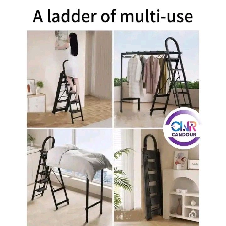 Folding ladder & drying rack (Category: Outdoor Furniture) located in Manila. Submitted by saguittarian06 (Listing ID 1392117139, Image 3). Description: Folding ladder & drying rack.