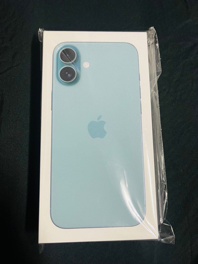 Iphone 16plus 128gb (Category: iPhone 16 Series) located in Manila. Submitted by jakebadenh81959 (Listing ID 1392098188, Image 1). Description: Fore sale Iphone 16plus 128gb Color: Teal ✅Brandnew sealed ✅Openline NTC approved ✅1yr warranty ✅Not activated ✅Below srp Baka maunahan kapa pm na!! .