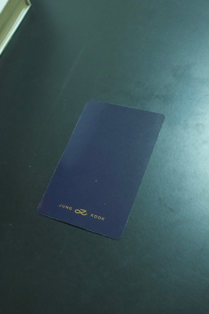 Jungkook Golden Photocard (Category: K-Wave Merchandise) located in Manila. Submitted by chloezzle (Listing ID 1391943470, Image 2). Description: Jungkook Golden Photocard Condition - Mint / Like new PM for more images RFS: Need Emergency Funds.