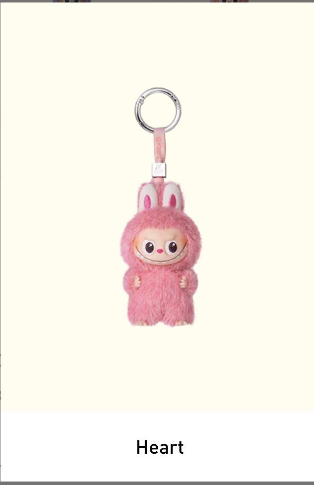 Labubu Pin For Love Monsters Series Vinyl pendant - Heart (Secret