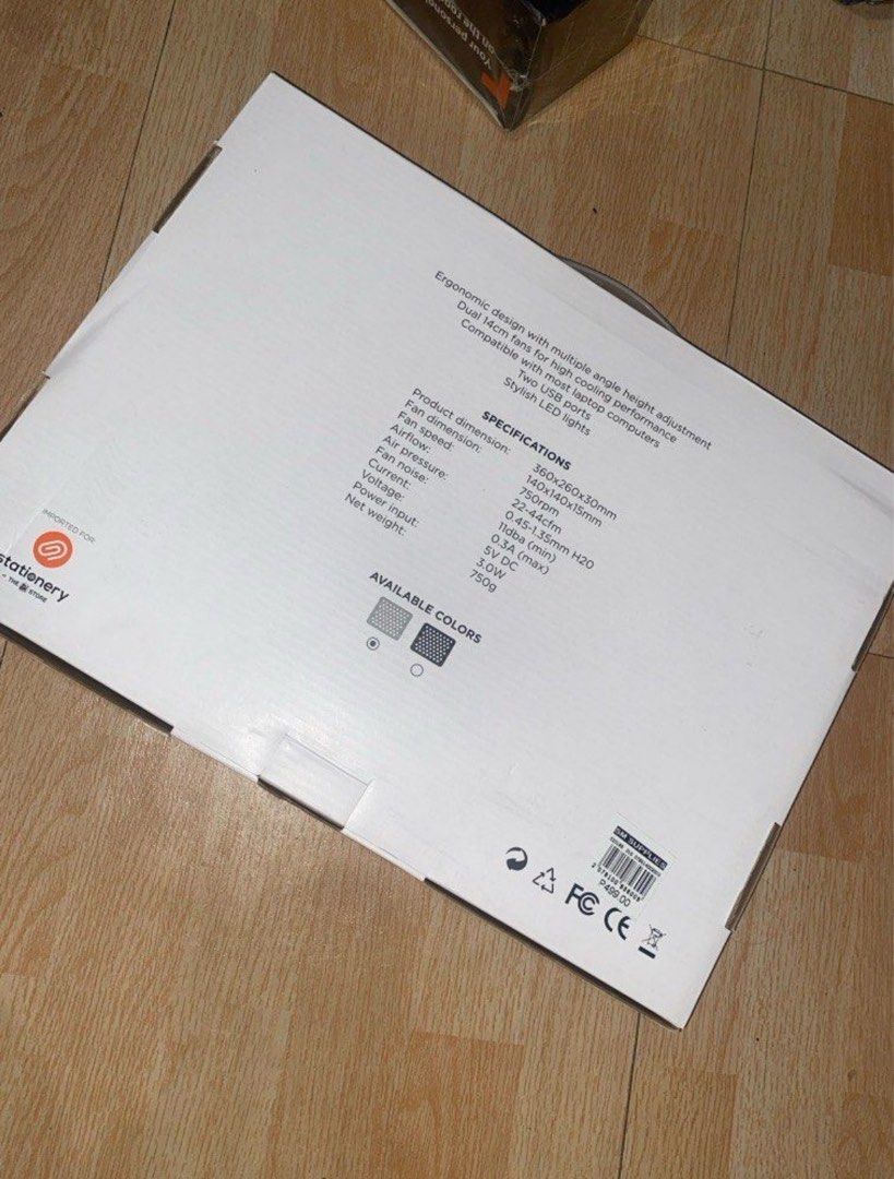 Laptop Cooling pads / stands (Category: Laptop Bags & Sleeves) located in Taguig. Submitted by not.so.erin (Listing ID 1391936334, Image 2). Description: Brandnew Laptop Cooling Pad Laptop Stand dont need it anymore havent use it yet.