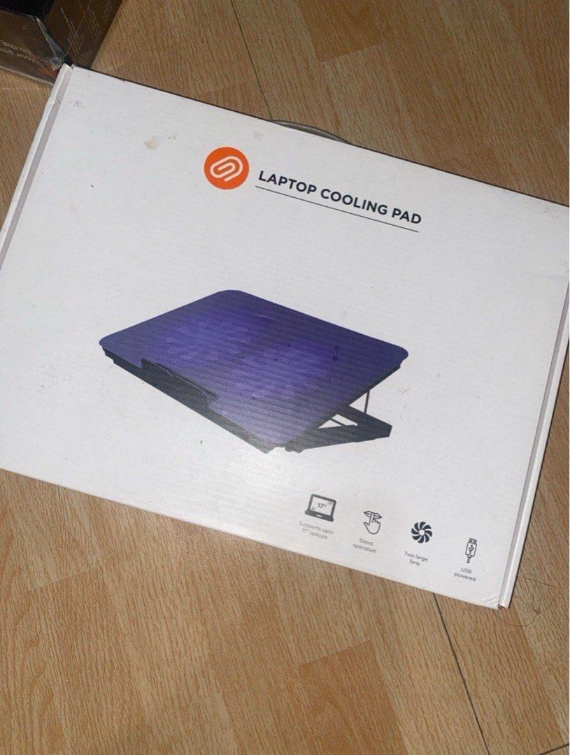 Laptop Cooling pads / stands (Category: Laptop Bags & Sleeves) located in Taguig. Submitted by not.so.erin (Listing ID 1391936334, Image 1). Description: Brandnew Laptop Cooling Pad Laptop Stand dont need it anymore havent use it yet.