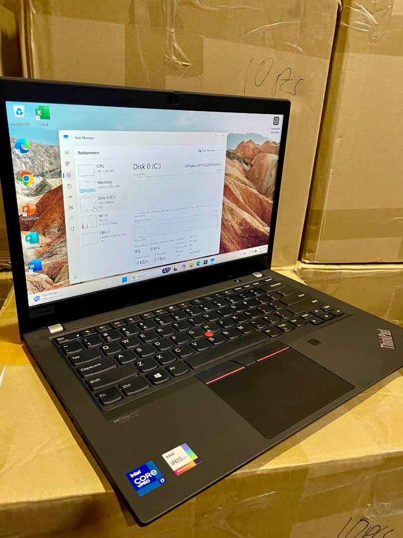 LENOVO THINKPAD T14 Gen 2 💻 (Category: Laptops & Notebooks) located in Manila. Submitted by gigaware (Listing ID 1392024619, Image 2). Description: ‼️Sale ‼️ Open for Retail and Bulk 📣📣 LENOVO THINKPAD T14 Gen 2 💻 💵Retail: 21,500 💵Wholesale: 1*,*** Specs: Lenovo Thinkpad T14 Gen 2 Processor: Intel core i7 -11th gen Memory: 16GB DDR4 Storage: 256GB SSD Screen Size: 14" Full HD Battery life: 2-4 hours (Depending on usage) 180 Degrees flip Bui