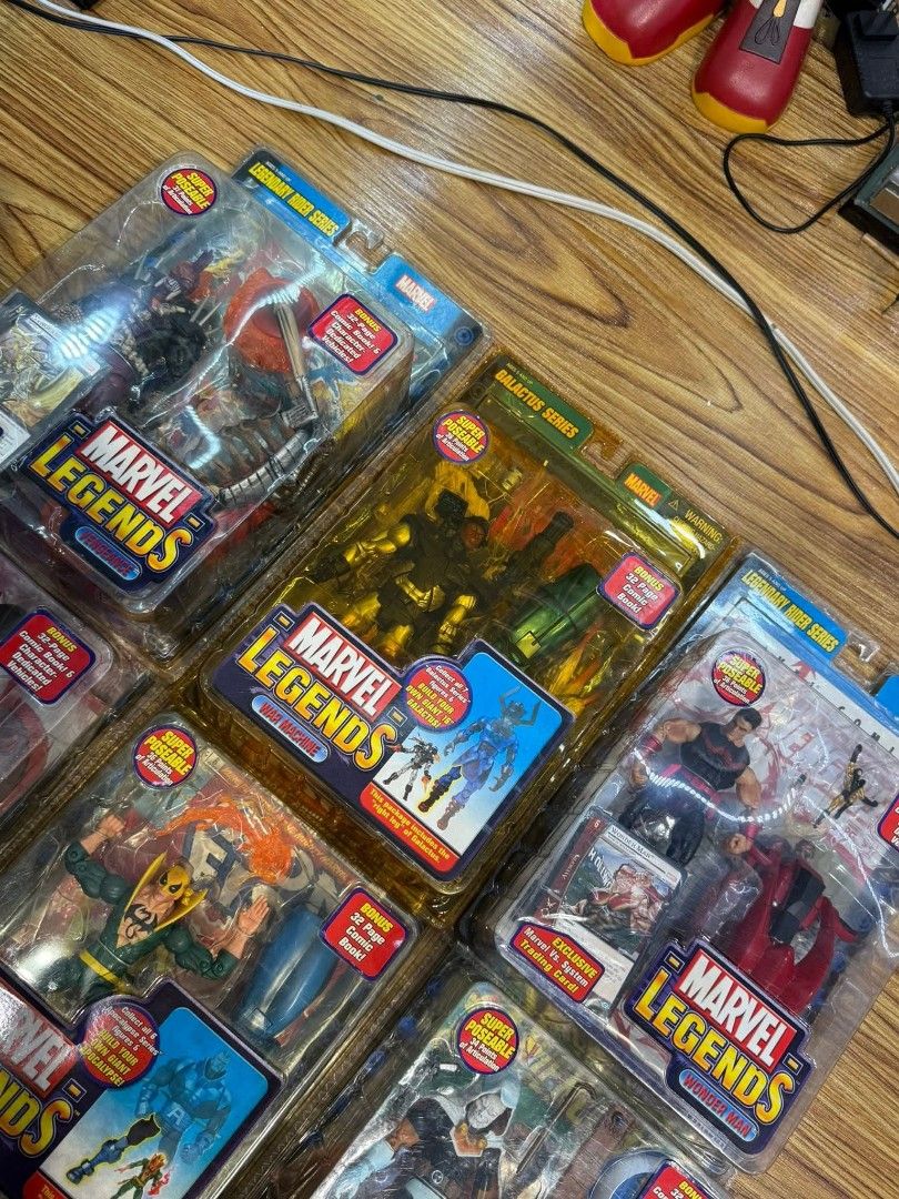 MARVEL LEGENDS FOR SALE (Category: Figurines & Statues) located in Manila. Submitted by erolljames50196 (Listing ID 1392084496, Image 1). Description: FOR SALE MARVEL LEGENDS FOR TAKE ALL 1K EACH PWEDE DIN PER PIECE KASO IBA IBA NA PRICE . THANKS.