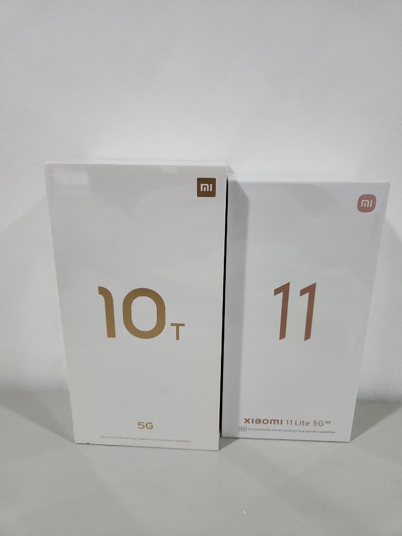 Mi 10T/11Lite 5G (Category: Xiaomi) located in Quezon City. Submitted by mwwmson (Listing ID 1391989268, Image 1). Description: Bnew xiaomi with warranty Mi 10T 5G 8/128@6990 Mi 11 Lite 5G 8/128@7390.