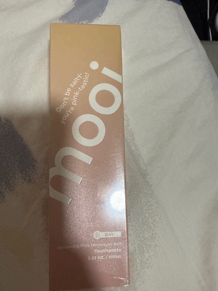 Mooi toothpaste (Category: Oral Care) located in Singapore. Submitted by yourfavstop. (Listing ID 1391977021, Image 1). Description: Day toothpaste Expiry on 2027 April .