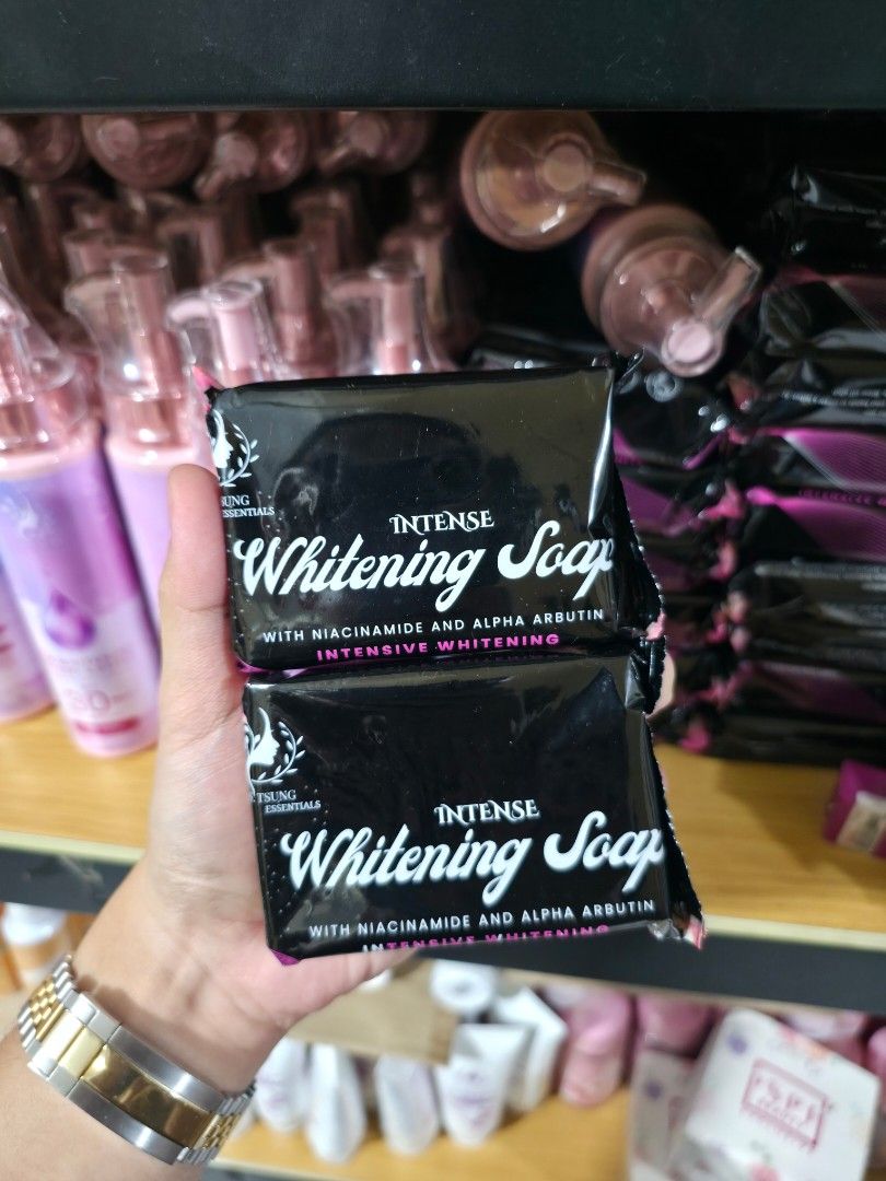Ms Tsung Intense Whitening soap ONHAND (Category: Bath) located in Manila. Submitted by APPLEGOALS (Listing ID 1392107488, Image 1). Description: 110 each ONHAND ITEMS 🔥 READY FOR DELIVERY ANYTIME ! COD NATIONWIDE 45 minutes delivery only Via Lalamove PM US NOW ! Guaranteed Fast Transaction 🚄 Available For Lalamove Nationwide 🛵 TONDO MANILA LOCATION 📍 Original Brandnew Item ! For nationwide Delivery LBC and J and T Delivery 🚚 "All Items that