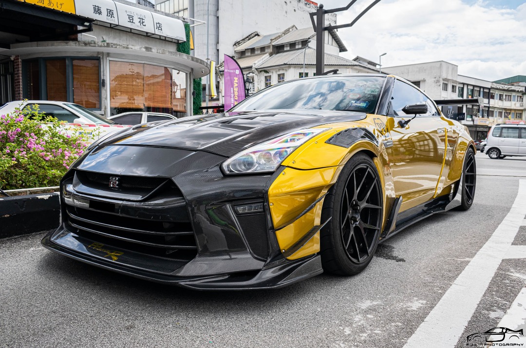 NISSAN GTR R35 TOP SECRET V3 FRONT BUMPER GTR35, Cars, Cars for Sale on ...