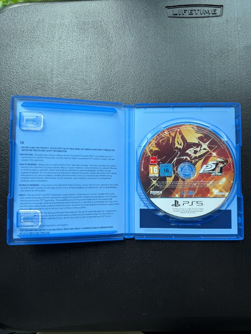 Persona 5 Royal - PS5 Game (Category: PlayStation) located in Makati City. Submitted by mrbluedude (Listing ID 1392016623, Image 2). Description: I’m moving in with my wife and decluttering some items, so letting go of a few games from my collection. This one is in great condition — rarely used and plays perfectly. ✅ Details: Platform: PlayStation Condition: Lightly used, no issues Original case and cover included Perfect if you’re looking to add