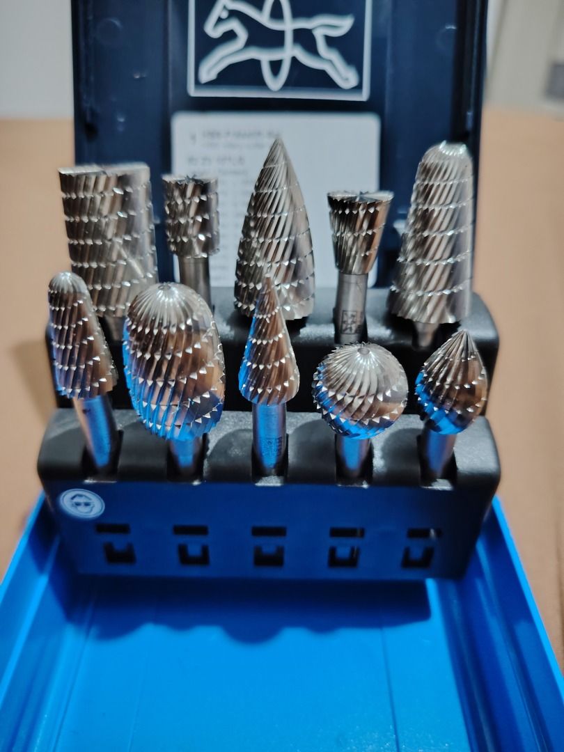 PFERD HSS Rotary Cutter Set (Category: Construction Tools & Equipment) located in Caloocan City. Submitted by hersscherk30564 (Listing ID 1392117179, Image 2). Description: For Sale P10,000 PFERD HSS Rotary Cutter Set - 10pcs HSS milling pens - 6mm Shank diameter Originally bought from Germany for €250 or 15,000php+.