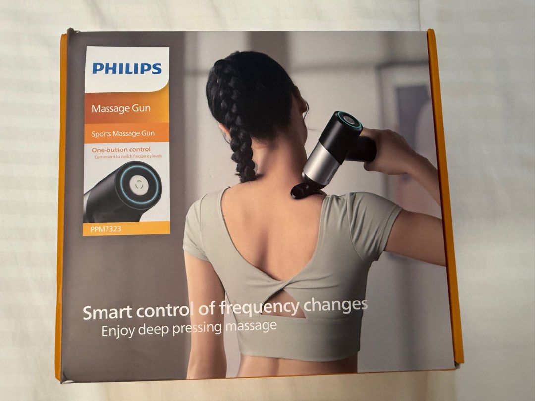 Philips Massage Gun (Category: Massage Devices) located in Manila. Submitted by alendlr (Listing ID 1392053688, Image 1). Description: .