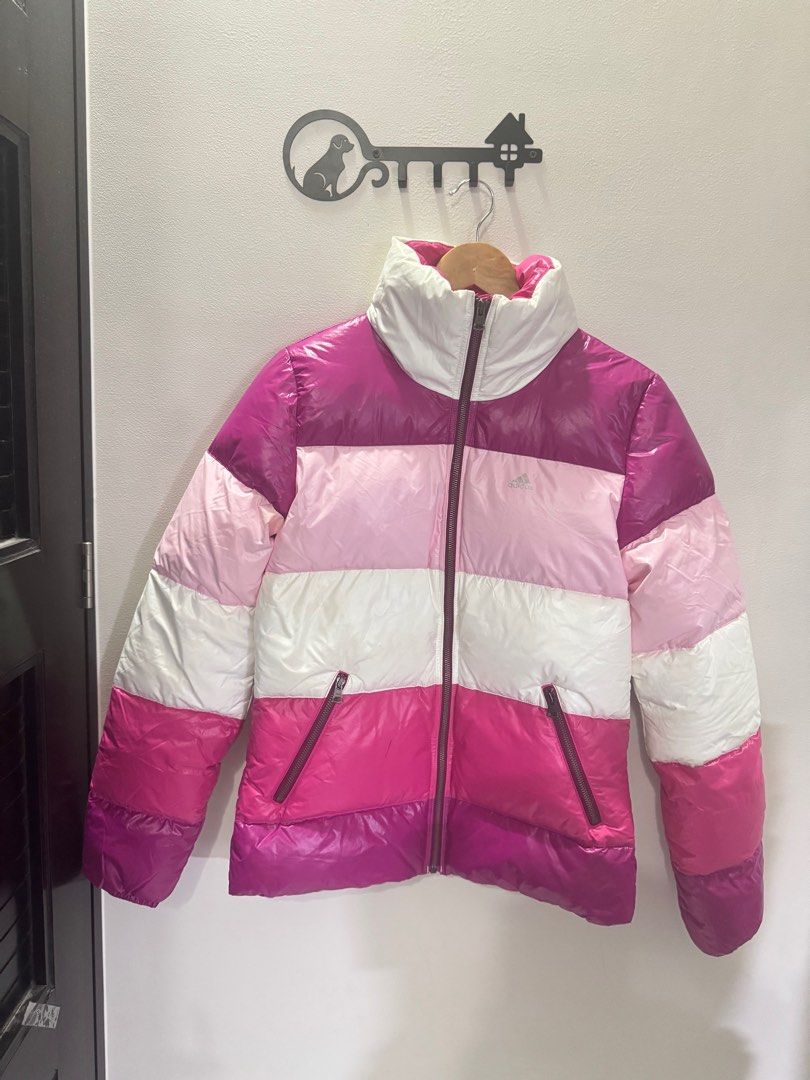PINK PUFFER JACKET ADIDAS (Category: Coats, Jackets and Outerwear) located in Bulacan. Submitted by operationdeclutter96 (Listing ID 1392112764, Image 1). Description: Negotiable. Selling this as it’s not fitting anymore. For winter and negative temperature..