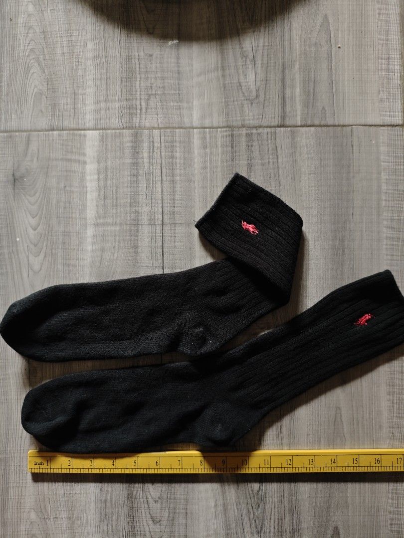 Ralph Lauren socks black (Category: Socks) located in Daet. Submitted by el.patron.thrift (Listing ID 1392017349, Image 1). Description: excellent condition.