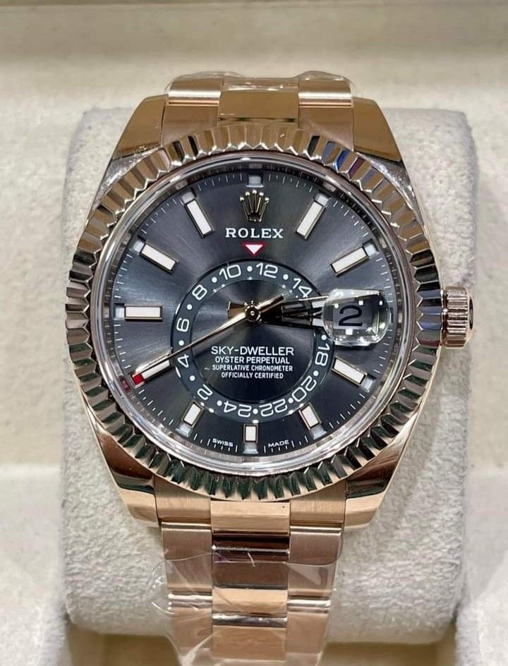 Rolex Sky - Dweller (Category: Luxury Watches) located in Mandaluyong City. Submitted by mitchdujali (Listing ID 1391948685, Image 2). Description: Rolex Sky - Dweller Full Rose Gold in Rhodium Dial Brand new, complete set 3.999M Negotiable.