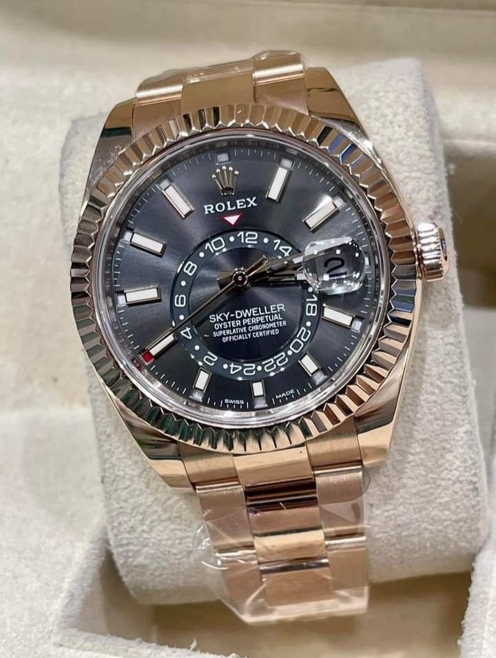 Rolex Sky - Dweller (Category: Luxury Watches) located in Mandaluyong City. Submitted by mitchdujali (Listing ID 1391948685, Image 1). Description: Rolex Sky - Dweller Full Rose Gold in Rhodium Dial Brand new, complete set 3.999M Negotiable.