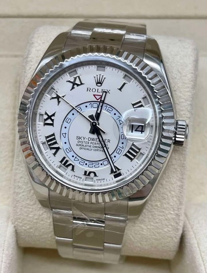ROLEX SKY DWELLER (Category: Luxury Watches) located in Mandaluyong City. Submitted by mitchdujali (Listing ID 1391947853, Image 3). Description: Rolex Sky - Dweller White gold Brand new, complete set 2.999M Negotiable.