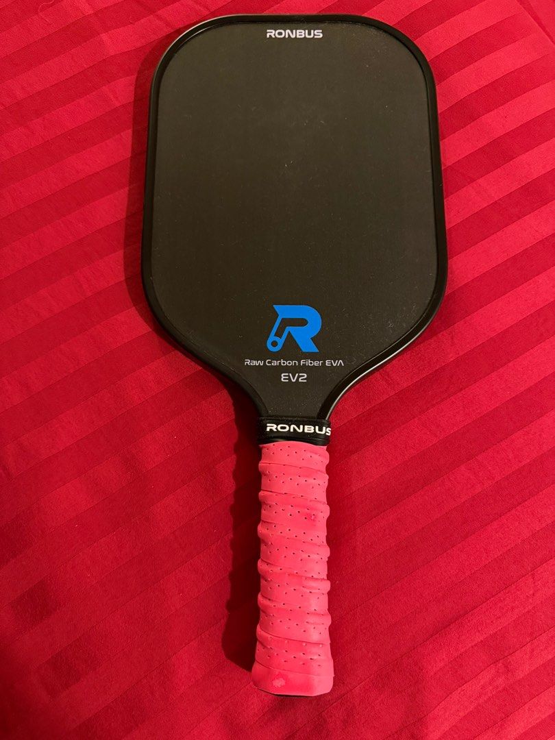 Ronbus pickleball paddle not silkirk or Joola (Category: Racket and Ball Sports) located in Muntinlupa City. Submitted by polm1 (Listing ID 1392062126, Image 1). Description: Selling once used ronbus EV2 paddle EV2 Raw Toray T700 Carbon Fiber Pickleball Paddle with 16 mm Enhanced EVA core Txt for faster respond RfS prefer sound of pro iv Perseus .