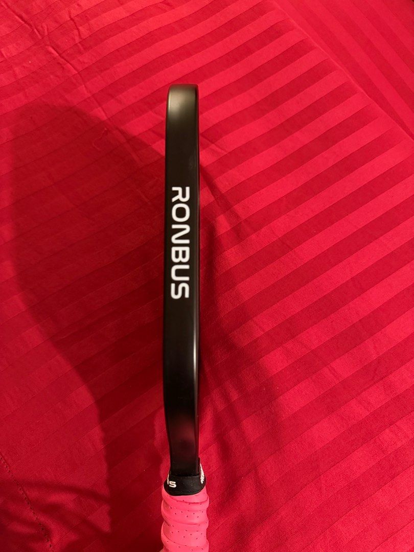 Ronbus pickleball paddle not silkirk or Joola (Category: Racket and Ball Sports) located in Muntinlupa City. Submitted by polm1 (Listing ID 1392062126, Image 3). Description: Selling once used ronbus EV2 paddle EV2 Raw Toray T700 Carbon Fiber Pickleball Paddle with 16 mm Enhanced EVA core Txt for faster respond RfS prefer sound of pro iv Perseus .