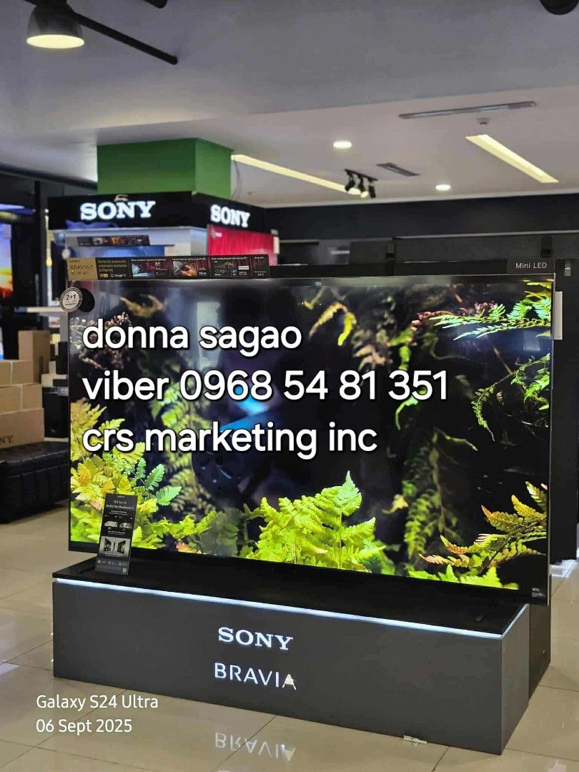 Sony bravia 7 (Category: TV) located in Manila. Submitted by donnasagao03665 (Listing ID 1392076265, Image 2). Description: 💙 SONY BRAVIA 7 SERIES MINILED 65XR70 75XR70 85XR70 GOOGLE TV SONY OLED TV BRAVIA 8 SERIES 55XR80 65XR80 55XR80M2 65XR80M2 💙 BRAVIA 5 SERIES 55XR50 - 62,500 65XR50 - 71,600 75XR50 - 109,900 98XR50 - 272,900 BRAVIA 7 SERIES K65XR70 - 98,900 K75XR70 - 145,000 K85XR70 - 216,500 BRAVIA 8 SERIES K55XR80M2 - 106,900 K65XR80M2 - 
