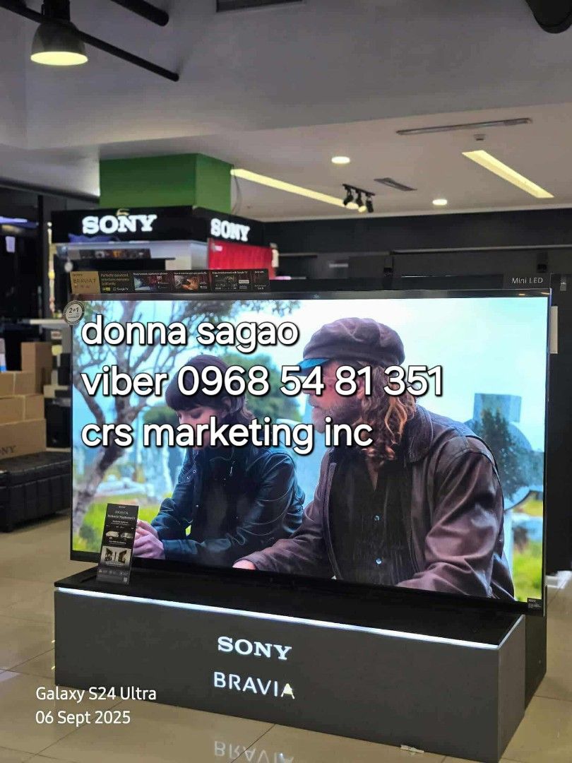 Sony bravia 7 (Category: TV) located in Manila. Submitted by donnasagao03665 (Listing ID 1392076265, Image 1). Description: 💙 SONY BRAVIA 7 SERIES MINILED 65XR70 75XR70 85XR70 GOOGLE TV SONY OLED TV BRAVIA 8 SERIES 55XR80 65XR80 55XR80M2 65XR80M2 💙 BRAVIA 5 SERIES 55XR50 - 62,500 65XR50 - 71,600 75XR50 - 109,900 98XR50 - 272,900 BRAVIA 7 SERIES K65XR70 - 98,900 K75XR70 - 145,000 K85XR70 - 216,500 BRAVIA 8 SERIES K55XR80M2 - 106,900 K65XR80M2 - 