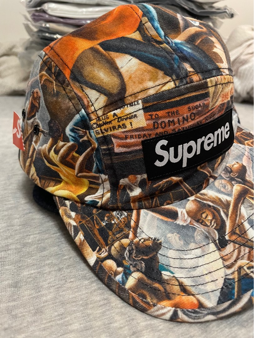 スケートボード Supreme Ernie Barnes Camp Cap Supreme ERNIE BARNES - CAMP CAP MULTI 【SS25H110