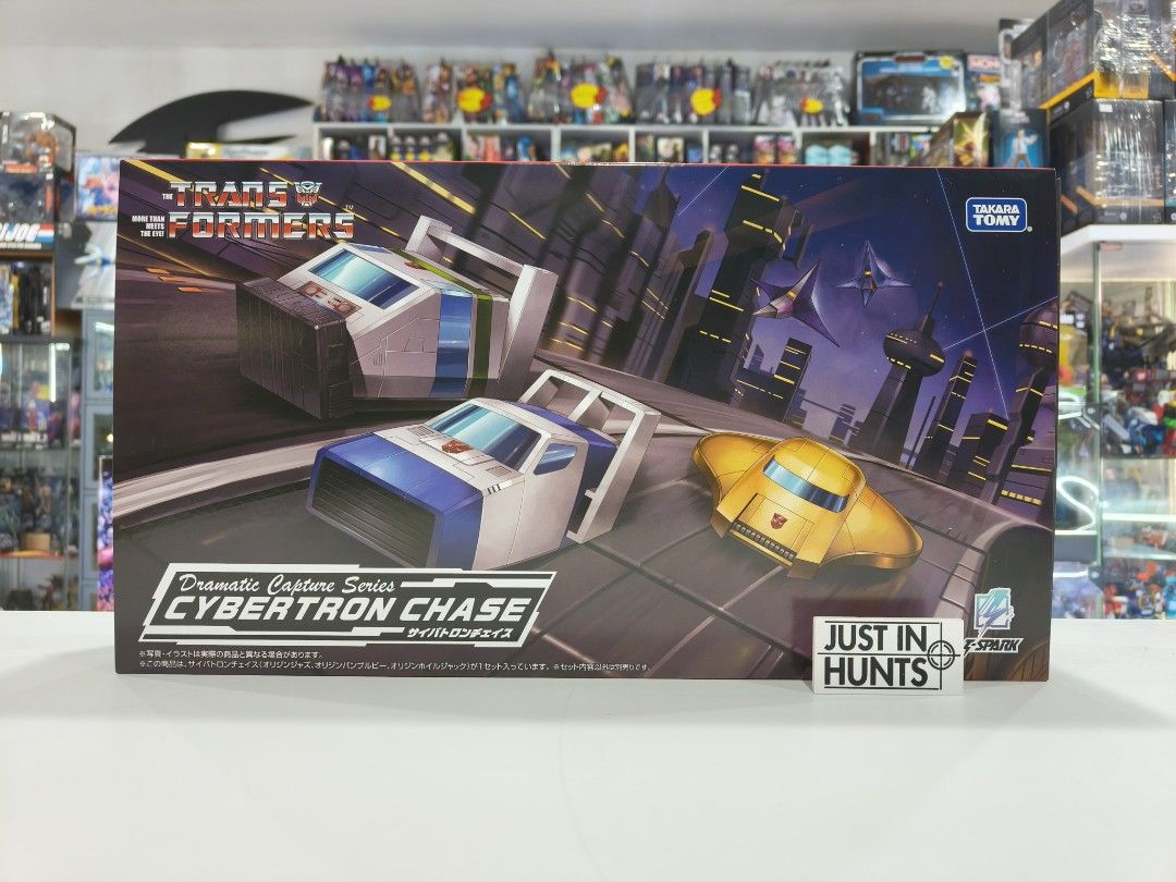 Transformers Dramatic Capture Series Action Figure 3-Pack Cybertron