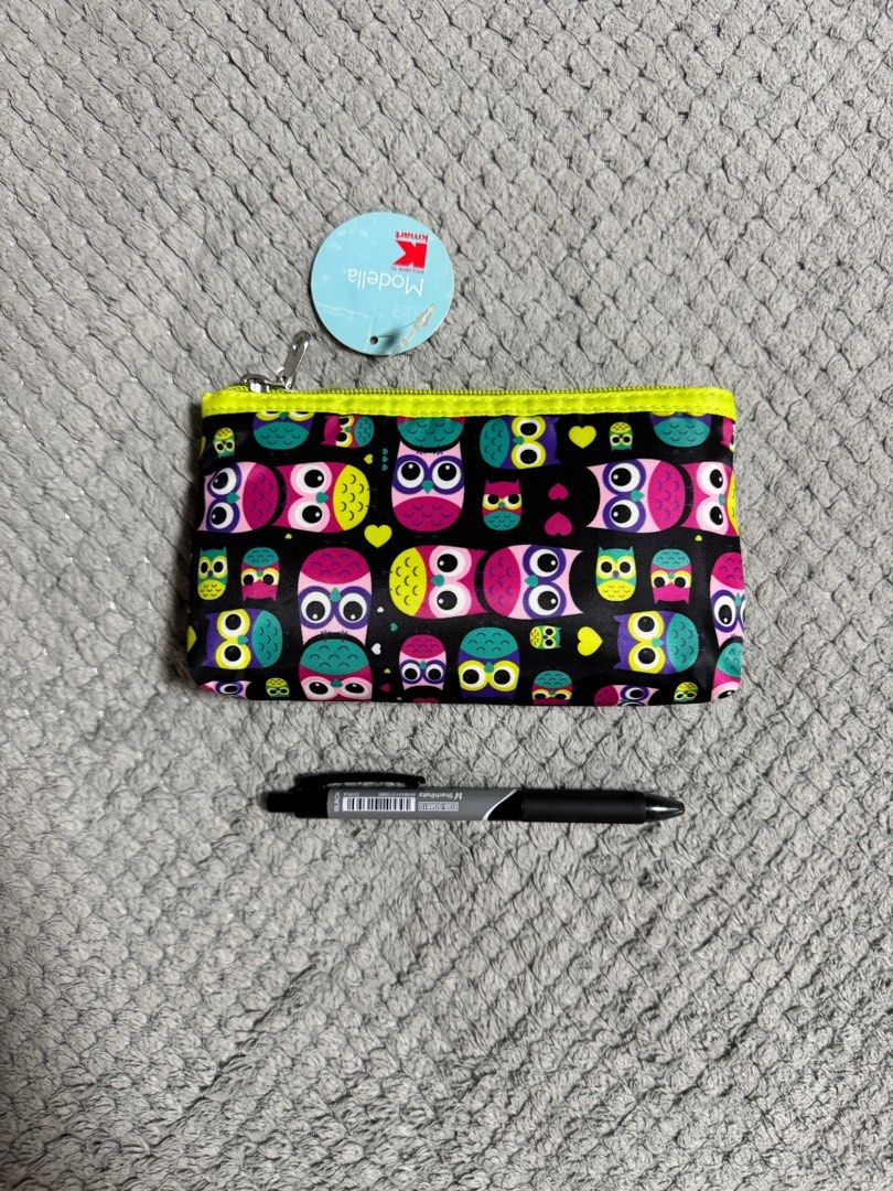 Take all 1 set assorted design pouches (Category: Purses & Pouches) located in Binan City. Submitted by mrsjca (Listing ID 1392014944, Image 2). Description: Take all pouches Can be used as cosmetic kit, wallet, pencil case, etc. Cute emoji design, owl, grafitti .