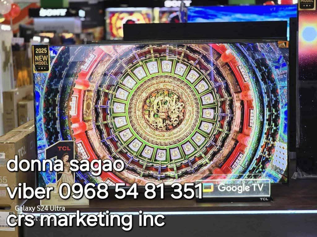 Tcl google tv (Category: TV) located in Quezon City. Submitted by daligcon19 (Listing ID 1392055277, Image 2). Description: 💙 TCL GOOGLE TV 2025 MODEL 43S5K 40S5K 32S5K QLED FHD 75P6K 4K UHD 43V6B 50V6B 55P635 65V6B 💙 FHD ANDROID TV QLED 32S5K - 10,700 40S5K - 13,000 42S5K - 14,900 4K UHD 75P6K - 41,000 4K UHD V6B 43V6B - 16,500 50V6B - 18,400 65V6B - 30,200 55P635 - 19,200 PRICE MAY CHANGE WITHOUT PRIOR NOTICE BRANDNEW AND SEALED TCL HOME SERV