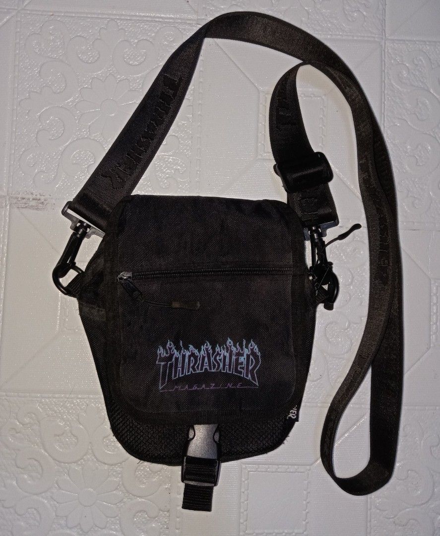 Thrasher sling bag small with washtag (Category: Sling Bags) located in Bulacan. Submitted by keroro1982 (Listing ID 1391938164, Image 2). Description: .