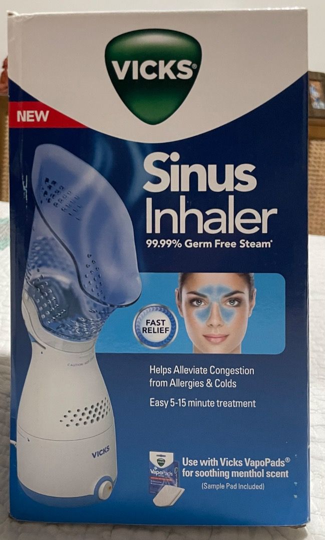 Vicks Sinus Inhaler - Model VIH200, Health & Nutrition, Medical ...