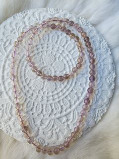 Natural Ametrine Multi-Layer Bracelet 6mm64218457582594110