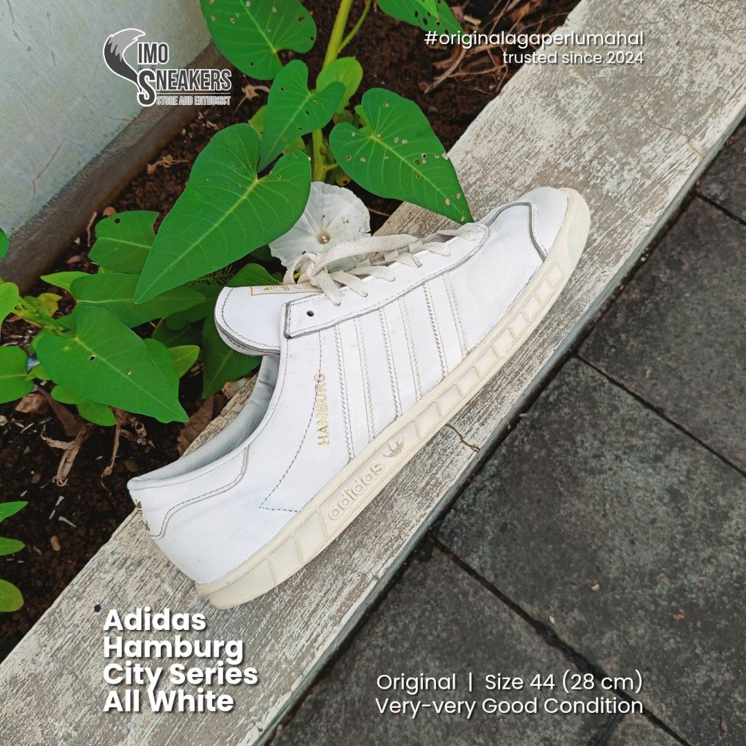 Adidas Hamburg City Series Putih Sneakers Second Original