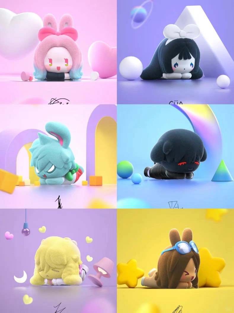 Alien Stage Rabbit Series Blind Box Figure, Hobbies & Toys, Memorabilia ...