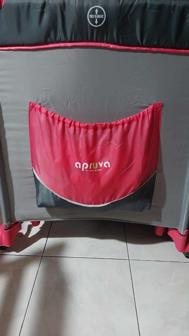 apruva space saver crib (Category: Cots & Cribs) located in Manila. Submitted by bonifacio1421 (Listing ID 1392275279, Image 1). Description: all details are in the uploaded photos.