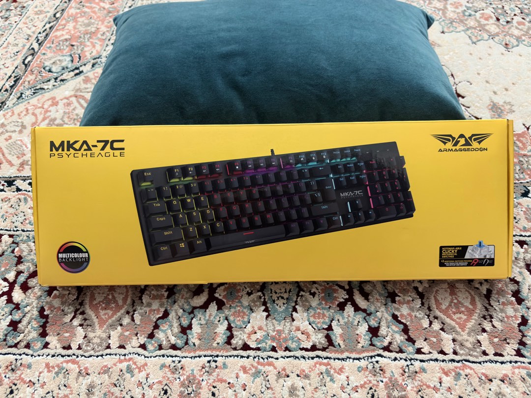 Armaggeddon MKA-7C Psycheagle Mechanical Keyboard, Computers & Tech ...